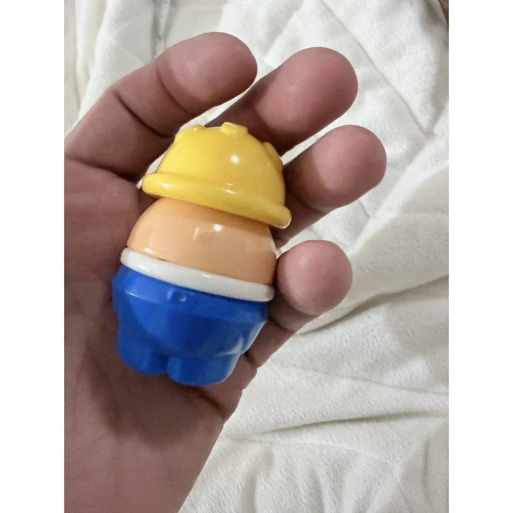 Vintage‎ Little Tikes Toddle Tots Chunky People Figure Construction Worker